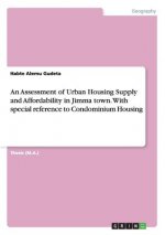 Assessment of Urban Housing Supply and Affordability in Jimma town. With special reference to Condominium Housing