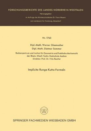 Implizite Runge-Kutta-Formeln