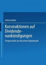 Kursreaktionen Auf Dividendenankundigungen