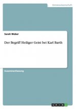 Der Begriff Heiliger Geist bei Karl Barth