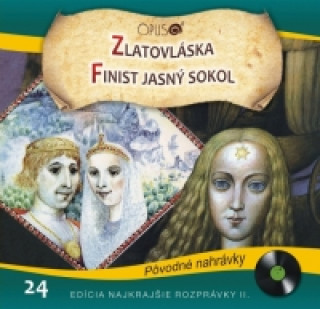 CD - Najkrajšie rozprávky 24 - Zlatovláska, Finist jasný sokol