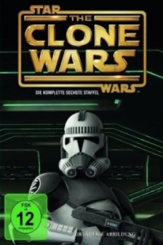 Star Wars, The Clone Wars. Staffel.6, 3 DVDs