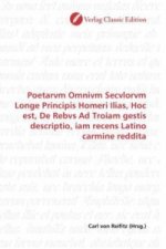 Poetarvm Omnivm Secvlorvm Longe Principis Homeri Ilias, Hoc est, De Rebvs Ad Troiam gestis descriptio, iam recens Latino carmine reddita