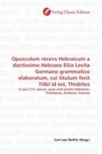 Opusculum recens Hebraicum a doctissimo Hebraeo Eliia Levita Germano grammatico elaboratum, cui titulum fecit Ti bî id est, Thisbites