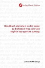 Handbuch darinnen in der kürze zu befinden was sich fast teglich bey gericht zutragt