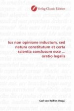 Ius non opinione inductum, sed natura constitutum et certa scientia conclusum esse ... oratio legalis