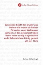 Eyn sende brieff der bruder aus Behem die mann bis hieher Pickarten vnnd Waldenser genant an den grossmechtigen herrn herrn Luwig Vngerischen vnde Beh