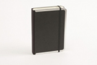 Notizbuch BASIC schwarz/liniert, 13 cm