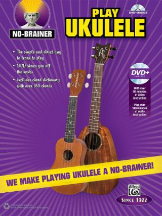 No-Brainer: Play Ukulele, m. 1 Audio-DVD