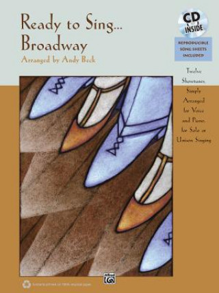 READY TO SING BROADWAY BOOK & CD