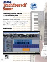 TEACH YOURSELF SONAR WITH DVD