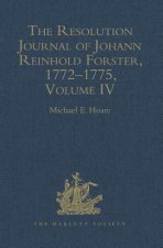 Resolution Journal of Johann Reinhold Forster, 1772-1775