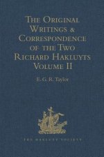 Original Writings and Correspondence of the Two Richard Hakluyts