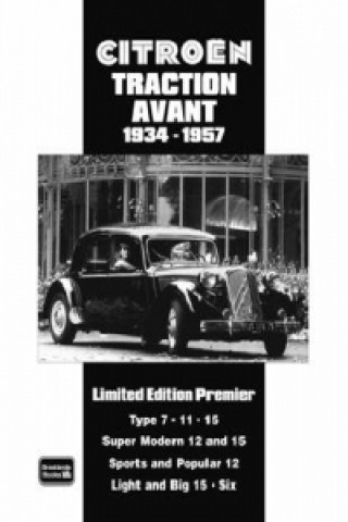 Citroen Traction Avant 1934-1957 Limited Edition Premier