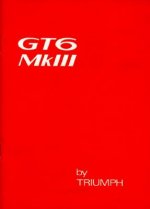 Triumph Owners' Handbook: Gt6 Mk3