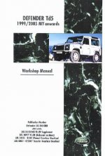 Land Rover Defender Td5 1999-2005 MY Onwards Workshop Manual