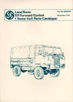 Land Rover 101 1 Tonne Parts Catalogue