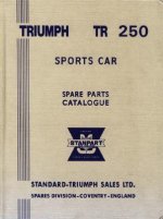 Triumph Parts Catalogue: TR250 US