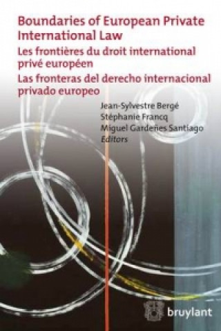 Boundaries of European Private International Law
