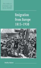 Emigration from Europe 1815-1930
