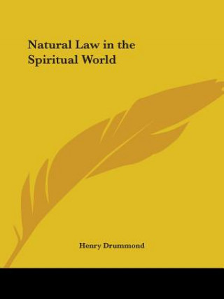 Natural Law in the Spiritual World