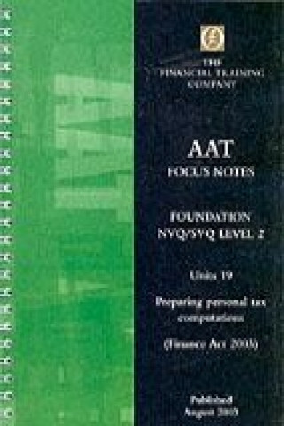 PERSONAL TAXATION COMPUTATIONS FA2003 19