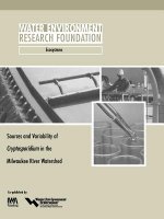 Sources and Variability of Cryptosporidium in the Milwaukee River
