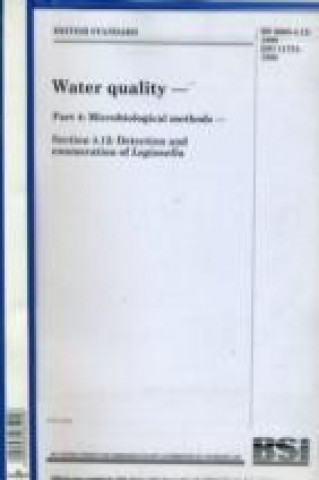 WATER QUALITY  BS6068 PT 4.12