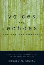 Voices and Echoes for the Environment