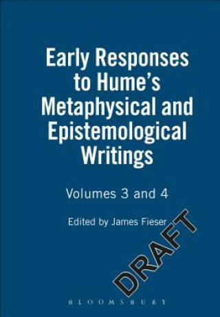 Early Responses to Hume's Metaphysical and Epistemological Writings
