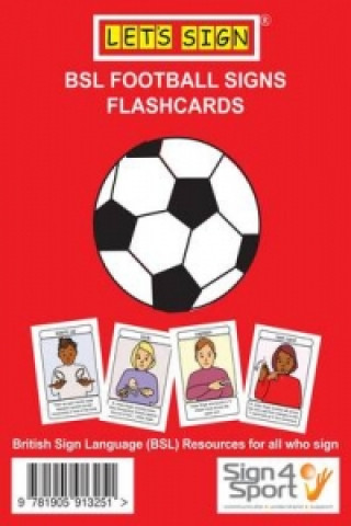 Let's Sign BSL Football Signs Flashcards