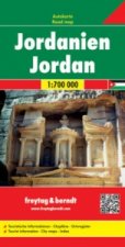 Jordan Road Map 1:700 000
