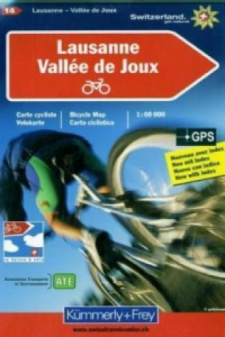 Lausanne / Vallee De Joux Cycle Map