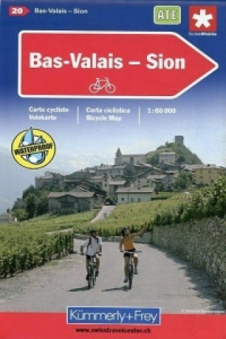 Sion Bas-Valais Cycle Map