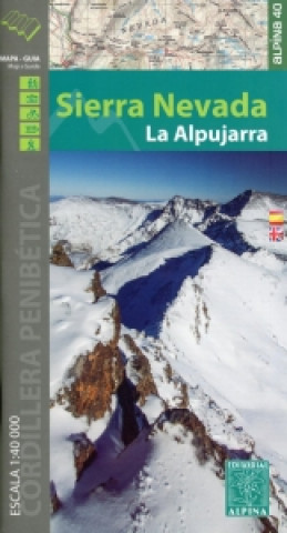 Sierra Nevada / la Alpujarra map and hiking guide