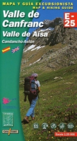 Valle De Canfranc Map and Hiking Guide