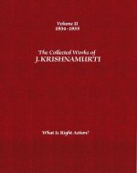 Collected Works of J.Krishnamurti  - Volume II 1934-1935