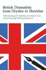 British Dramatists from Dryden to Sheridan