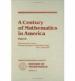 Century of Mathematics in America, Part 2