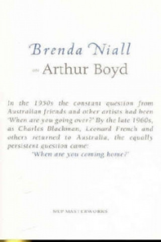 On Arthur Boyd