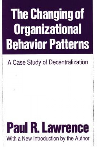 Changing of Organizational Behaviour Patterns