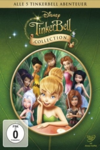 Tinkerbell Collection - Alle 5 Tinkerbell Abenteuer, 5 DVDs