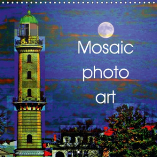 Mosaic photo art (Wall Calendar 2015 300 × 300 mm Square)