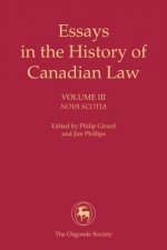 Essays in the History of Canadian Law