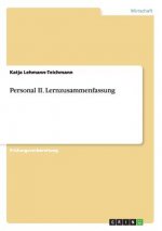 Personal II. Lernzusammenfassung