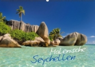 Malerische Seychellen (Wandkalender 2015 DIN A2 quer)