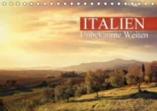 Italien Unbekannte Weiten (Tischkalender 2015 DIN A5 quer)