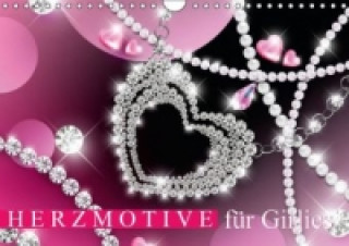 Herzmotive für Girlies (Wandkalender 2015 DIN A4 quer)