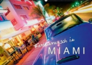 Farbenrausch in Miami (Wandkalender 2015 DIN A2 quer)