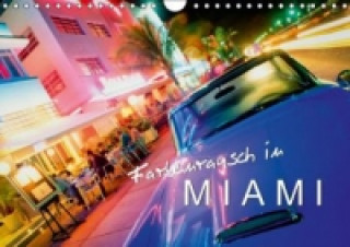 Farbenrausch in Miami (Wandkalender 2015 DIN A4 quer)